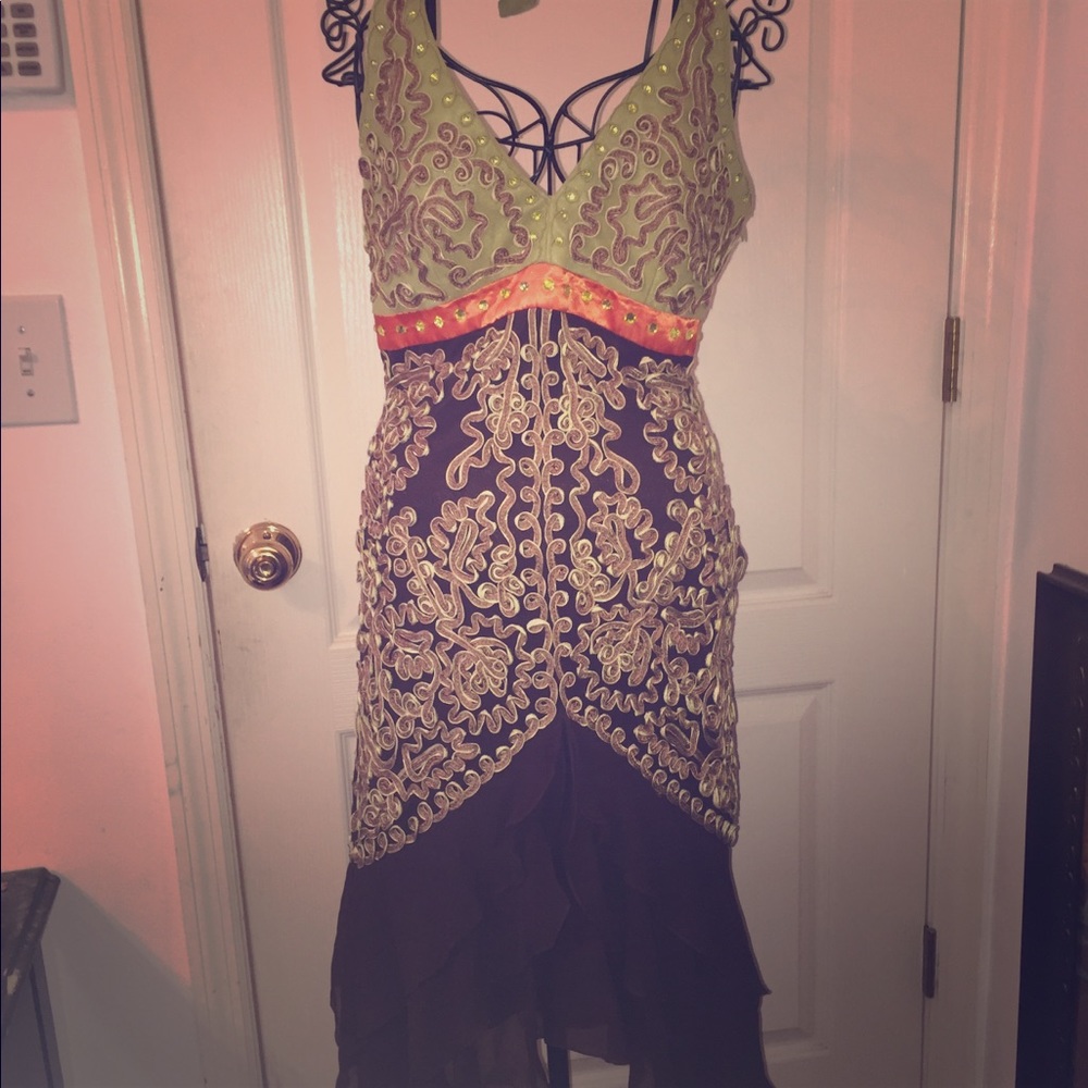 Stunning Cache Cocktail Dress